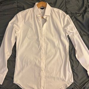 J.Crew White Men’s Thompson Slim Dress Shirt Small